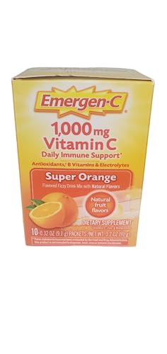 Emergen-C Vitamin C Drink Mix - Super Orange - 10 ct by Emer'gen-C