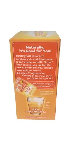 Emergen-C Vitamin C Drink Mix - Super Orange - 10 ct by Emer'gen-C