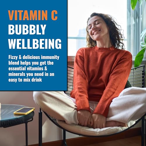 Ener-C Peach Mango Multivitamin Drink Mix Powder Vitamin C 1000mg & Electrolytes with Real Fruit Juice Natural Energy & Immune Support for Women & Men - Non-GMO Vegan & Gluten Free - 30 Count