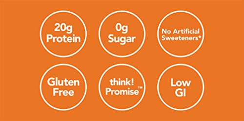 Think Thin 20 Pack (2 X Box of 10) (1,200g) - (Creamy Peanut Butter)