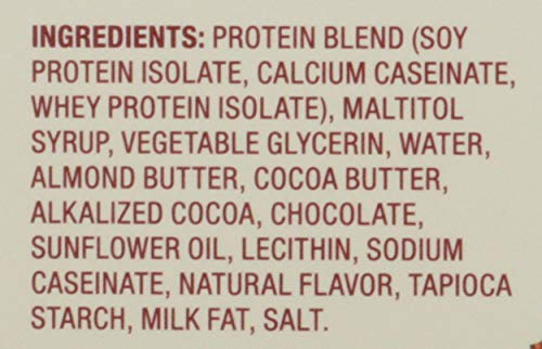think! Protein Bars, High Protein Snacks, Gluten Free, Sugar Free Energy Bar with Whey Protein Isolate, Brownie Crunch, Nutrition Bars Without Artificial Sweeteners, 2.1 Oz (10 Count)