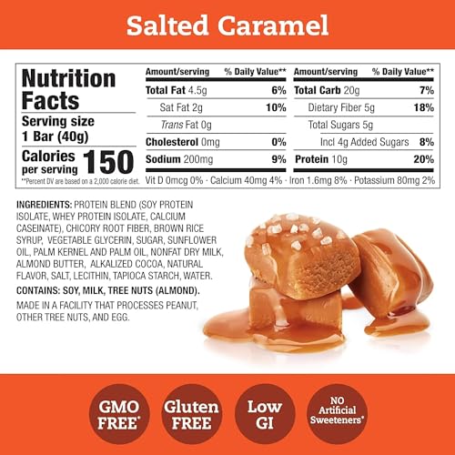 Think Thin Salted Caramel Protein Bar 1.41 Ounce