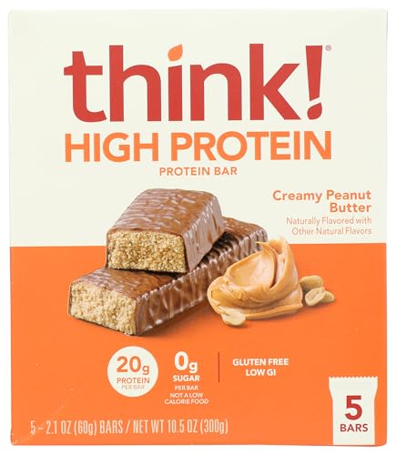 thinkThin Bar Creamy Peanut Butter, 10.5 oz