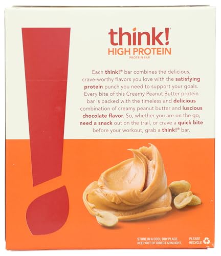 thinkThin Bar Creamy Peanut Butter, 10.5 oz