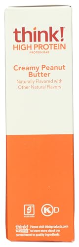 thinkThin Bar Creamy Peanut Butter, 10.5 oz
