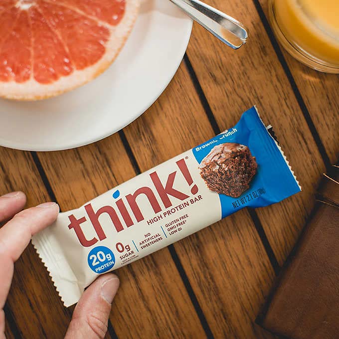 Think Thin High Protein Bar Variety Pack 18 Ct (Pack of 2 Boxes=36 Bars)