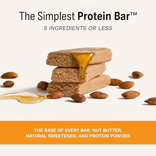 Rise Breakfast Whey Protein Bars Almond Honey, 18g Protein, 2.01 oz (12 Pack)