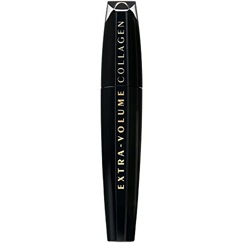 L'Oreal Paris Voluminous Extra-Volume Collagen Waterproof Mascara, Blackest Black [695] 0.34 oz