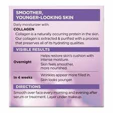 L'Oreal Paris Skin Expertise Collagen Moisture Filler Daily Moisturizer Day/Night Cream 1.7 oz (Pack of 3)