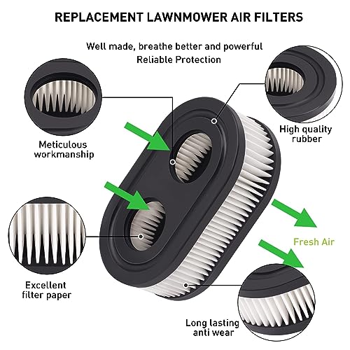 Lawn Mower Air Filter Replacement Set