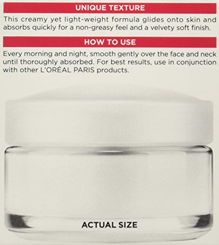 L'Oreal Paris Wrinkle Expert 45+ Anti-Aging Face Moisturizer with Retino-Peptide, Non-Greasy, Suitable for Sensitive Skin, 1.7 fl. Oz