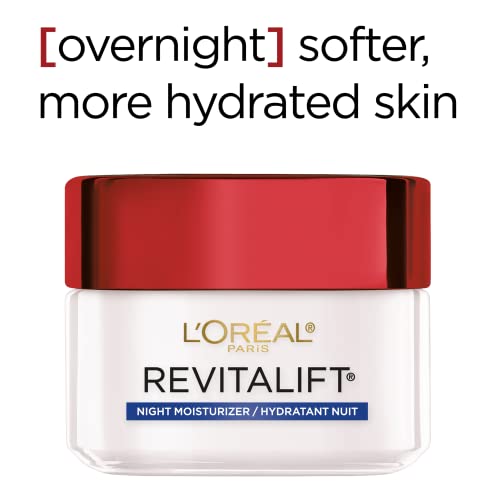 L'Oréal Paris Revitalift Anti-Wrinkle and Firming Face Night Cream, Pro Retinol 1.7 oz