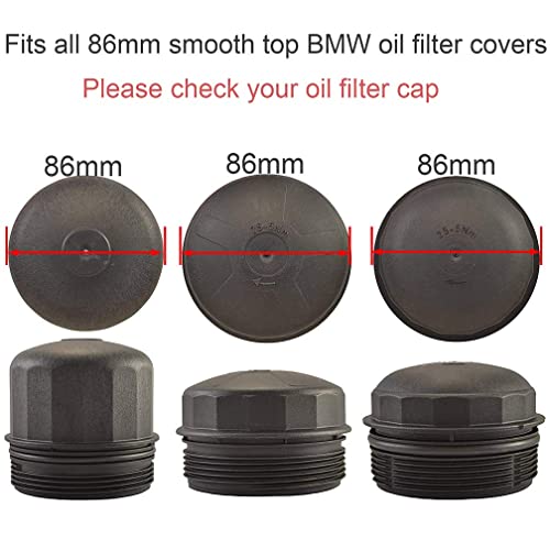 86.4mm Oil Filter Wrench for BMW (Black)