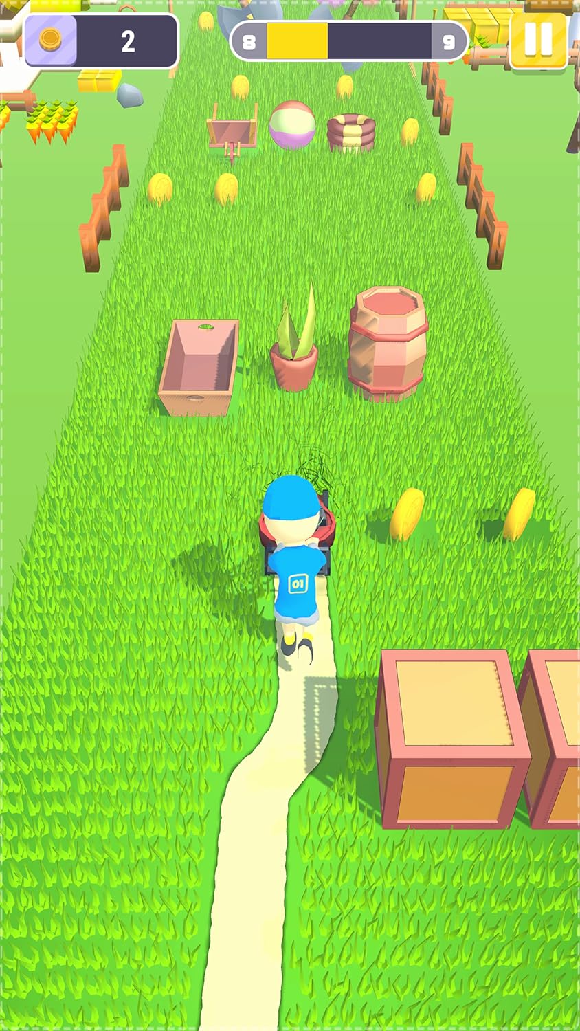 3D Lawn Mower Model