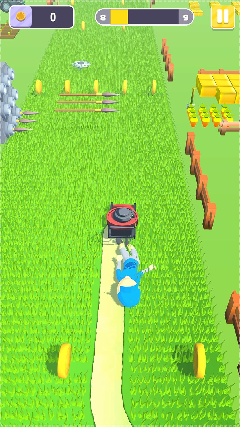 3D Lawn Mower Model