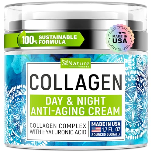 Face Moisturizer for Women - Collagen Retinol Cream for Face with Hyaluronic Acid - Day & Night Moisturizer Face Cream - Skin Tightening Cream for Face & Neck Cream - Anti Aging Face Cream - 1.7oz