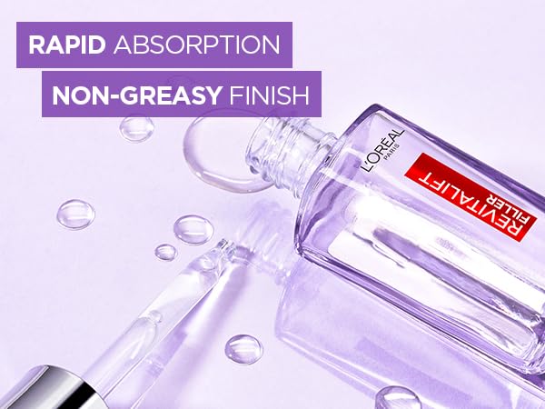 L Oreal Paris Serum Revitalift Filler [+Hyaluronic Acid], 1.5% Pure Concentrated Hyaluronic Acid Dropper Serum