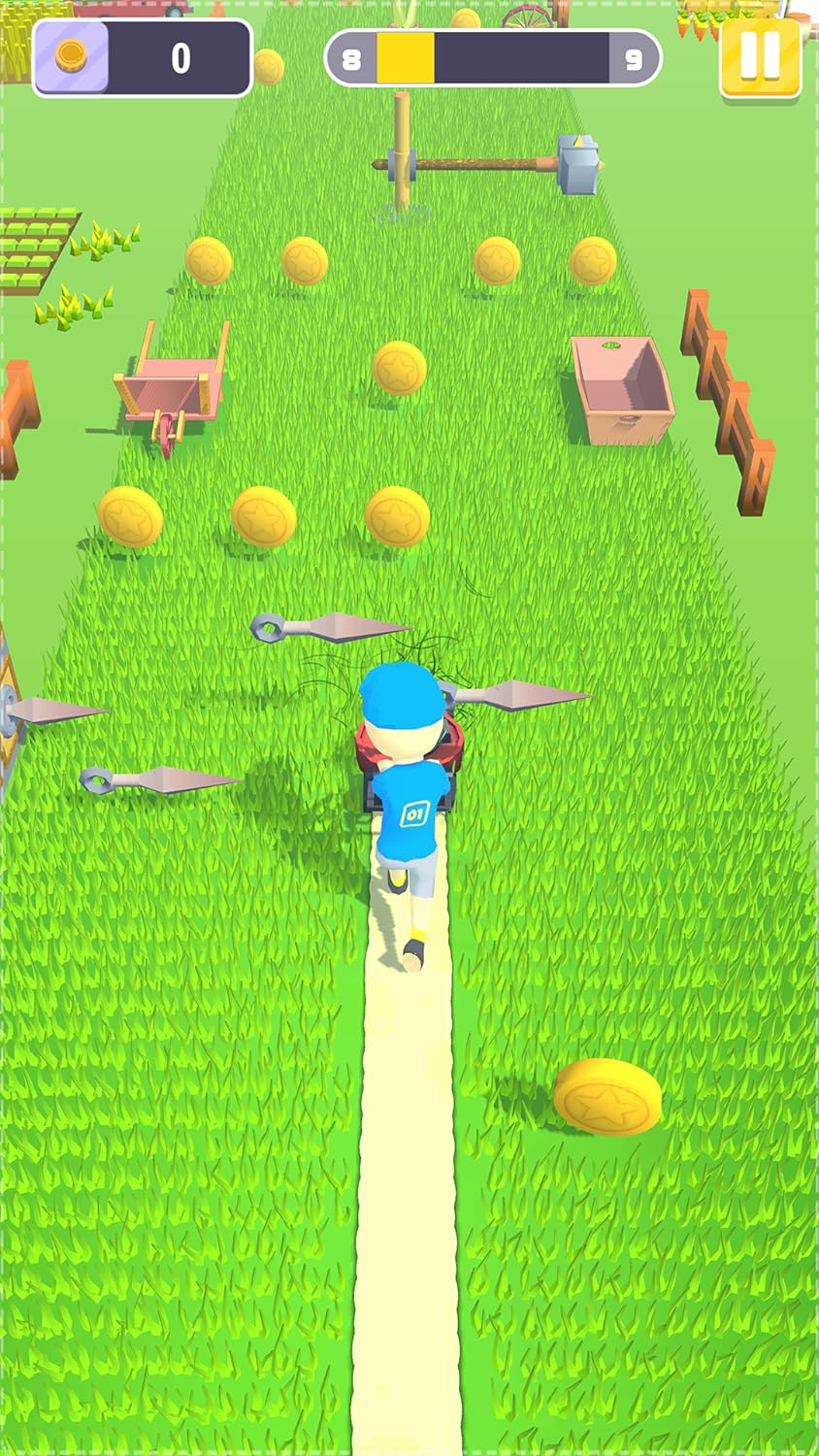 3D Lawn Mower Model