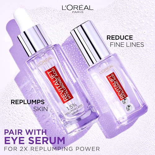 L Oreal Paris Serum Revitalift Filler [+Hyaluronic Acid], 1.5% Pure Concentrated Hyaluronic Acid Dropper Serum
