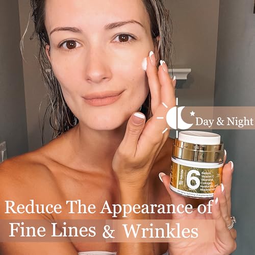 Advanced Retinol Cream for Face - All-In-One Anti-Wrinkle Collagen moisturizer for Face & Neck | Firming, Lifting, Renewing | Retinol, Vit C, E, Collagen, Hyaluronic, Niacinamide | 1.7 fl oz