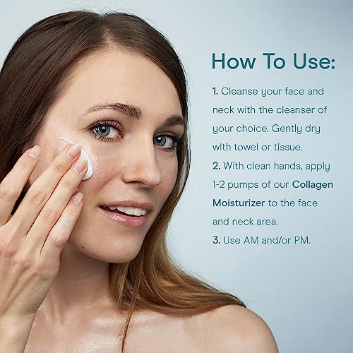 Baebody Critically Acclaimed Vegan Collagen Moisturizer for Face, Collagen Cream for Men & Women, Anti Aging Moisturizer, Neck & Décollet Firming Collagen Face Cream 1.7 fl oz