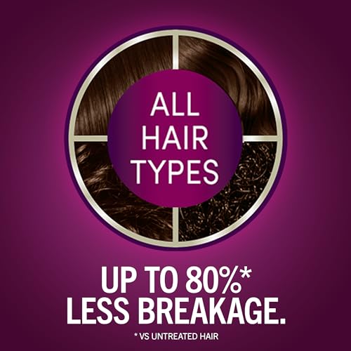 Schwarzkopf Keratin Color Permanent Hair Color, 4.6 Intense Cocoa, 1 Application - Salon Inspired Permanent Hair Dye, for up to 80% Less Breakage vs Untreated Hair and up to 100% Gray Coverage