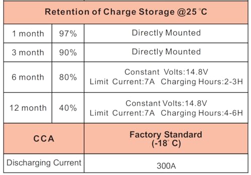 12V 300CCA BCI Group U1 SLA Lawn Battery