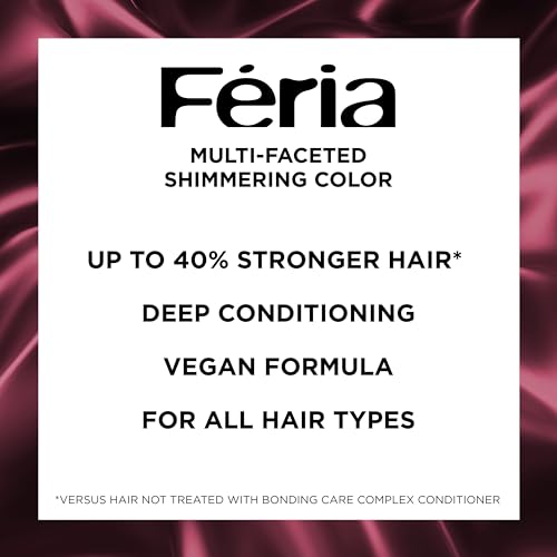 L'Oreal Paris Feria Multi-Faceted Shimmering Permanent Hair Color, High Intensity Hair Dye for 3X Highlights, 82 Strawberry Blonde, 1 Hair Dye Kit