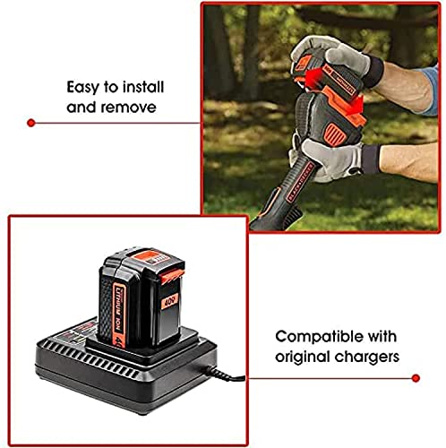 Black and Decker 40V Replacement Battery 3.0Ah