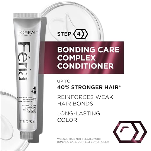 L'Oreal Paris Feria Multi-Faceted Shimmering Permanent Hair Color, High Intensity Hair Dye for 3X Highlights, 82 Strawberry Blonde, 1 Hair Dye Kit