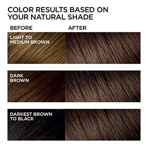 L'Oreal Paris Feria Multi-Faceted Shimmering Permanent Hair Color, 40 Espresso, Pack of 2, Hair Dye