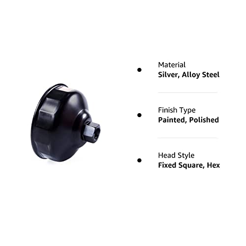 86.4mm Oil Filter Wrench for BMW (Black)