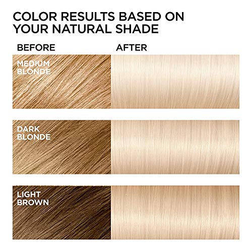 L'Oreal Paris Feria Multi-Faceted Shimmering Permanent Hair Color, 11.11 Icy Blonde (Ultra Cool Blonde), Pack of 1, Hair Dye