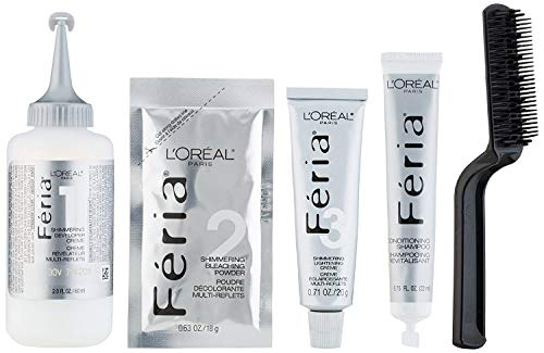 L'Oreal Paris Feria Ombre Med Dark Brown Size 1ct Liquid Hair Coloring, 060 Wild Ombre, Permanent, Medium Dark Brown, 1 Count