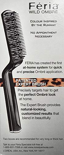 L'Oreal Paris Feria Ombre Med Dark Brown Size 1ct Liquid Hair Coloring, 060 Wild Ombre, Permanent, Medium Dark Brown, 1 Count