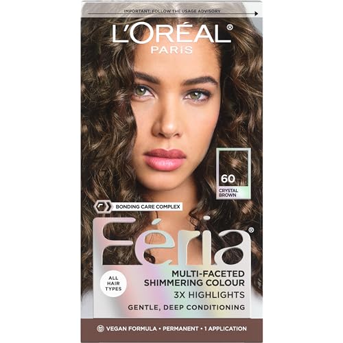 Feria Hair Color, 60 Light Brown (Packaging May Vary)