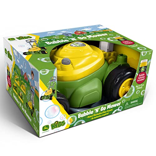 John Deere Bubble-N-Go Toy Lawn Mower