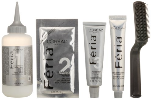 L'Oreal Paris Feria Brush-On Intense Ombre Effect Hair Color, 030 for Black Hair