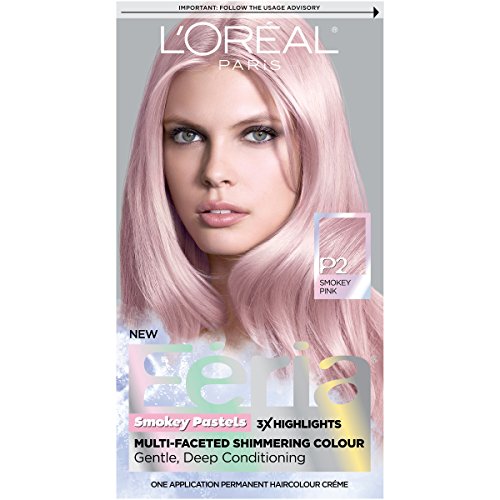 L'Oreal Paris Hair Color Feria Pastels, P2 Rosy Blush