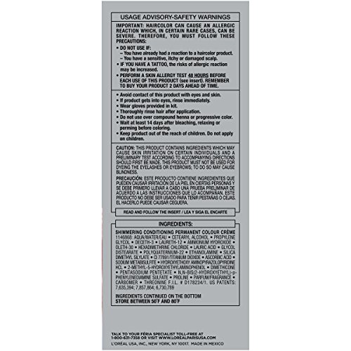 L'Oreal Paris Hair Color Feria Pastels, P2 Rosy Blush