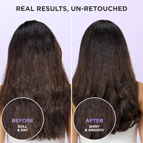 L'Oreal Paris Sulfate Free Glossing Conditioner, Intensifies Hair Shine & Smoothness, pH Balanced & Argan Oil Infused Vegan Hair Care, EverPure, 8.5 Fl Oz