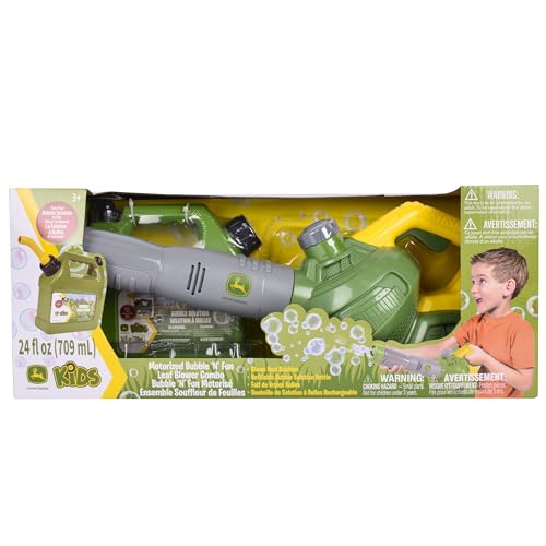 John Deere Bubble Leaf Blower Toy for Kids