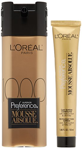 L'Oreal Paris Superior Preference Mousse Absolue, 1000 Pure Lightest Blonde