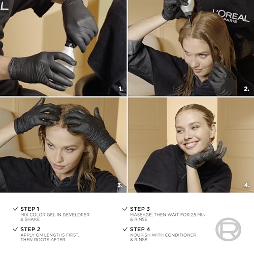 L'Oreal Paris Superior Preference Luminous Fade-Defying Permanent Hair Color, Hair Dye For Up to 9 Weeks of Radiance, Natural Black 2, 1 Hair Dye Kit