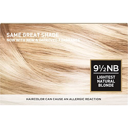 L'Oreal Paris Superior Preference Fade-Defying + Shine Permanent Hair Color, 9.5NB Lightest Natural Blonde, Pack of 1, Hair Dye