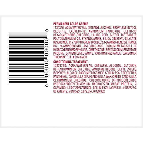 L'Oreal Paris Excellence Creme Permanent Hair Color, 4 Dark Brown (Pack of 3)