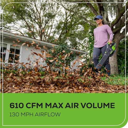 Greenworks 60V Cordless Leaf Blower Kit