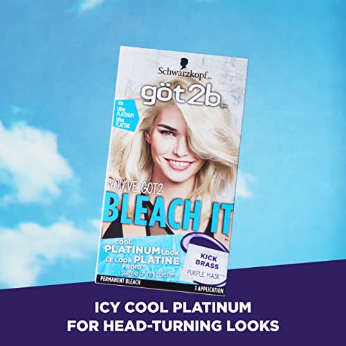 Got2b Bleach It Permanent Hair Color, 00A Ultra Platinum