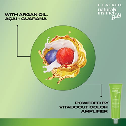 Clairol Natural Instincts Bold Permanent Hair Dye, C64 Copper Sunset Hair Color, Pack of 1