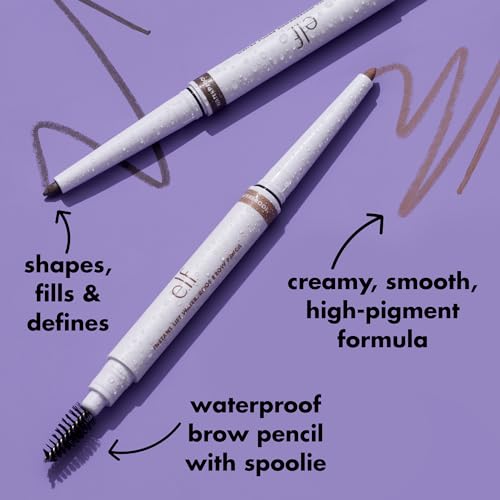 e.l.f. Instant Lift Waterproof Brow Pencil, Long-Lasting Eyebrow Pencil For Grooming & Shaping Brows, Vegan & Cruelty-free, Blonde